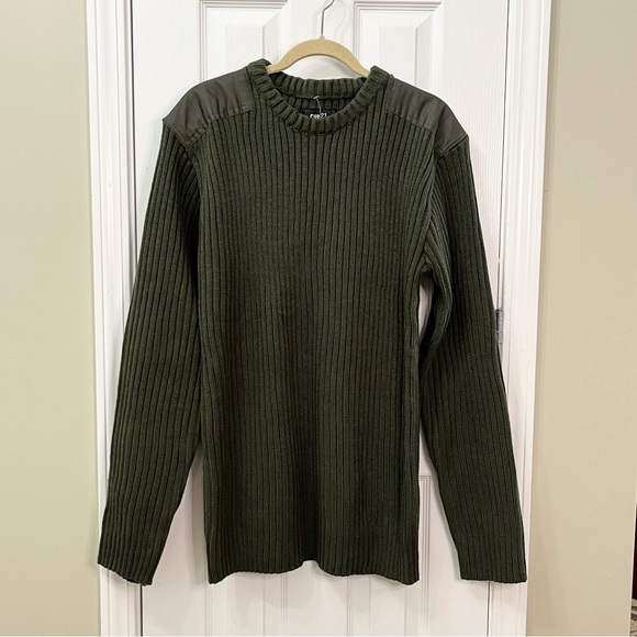 NWT Rue21 Dark Green Crewneck Sweater Men’s Size XXL - Picture 2 of 8